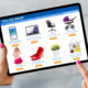 online tablet screen depicting an example of Wal-Mart Marketplace product photography